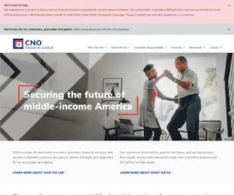 Cnoinc.com(CNO Financial Group) Screenshot