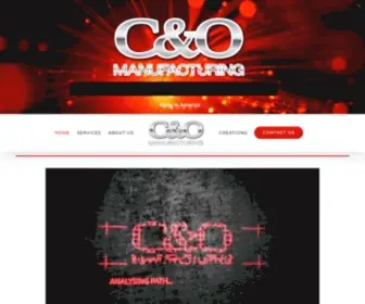 Cnomfg.com(C & O Manufacturing) Screenshot