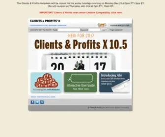 CNP-X.com(Clients & Profits) Screenshot