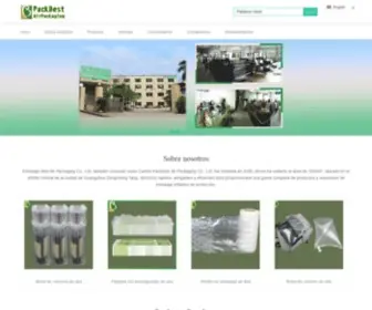 Cnpackwell.com(Paquete bien Air Packaging Co) Screenshot