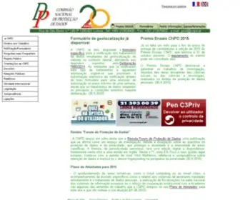 CNPD.pt(CNPD) Screenshot