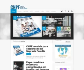 CNPF.org.br(Pastoral Familiar CNBB) Screenshot