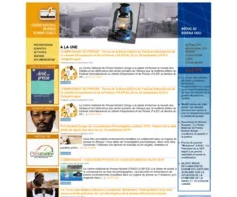 CNpress-Zongo.org(Centre National de Presse Norbert Zongo) Screenshot
