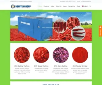 CNprocess.com(Chili Powder Grinder Machine) Screenshot