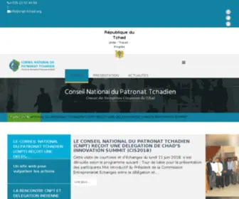 CNPT-Tchad.org(Bientôt) Screenshot