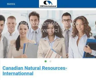 CNR-Inter.com(Canadian Natural Resources) Screenshot