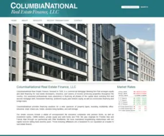 Cnref.com(A Washington DC mortgage banker for multi) Screenshot