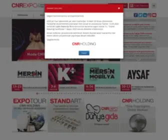 Cnrexpo.com(CNREXPO İstanbul Fuar Merkezi) Screenshot