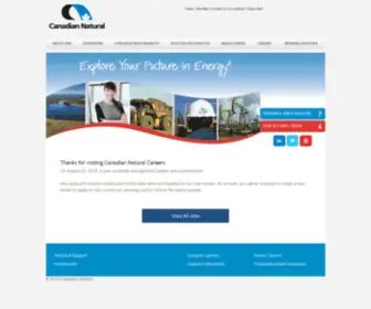 CNRL-Careers.com(Oil and Gas Jobs and Careers at CNRL) Screenshot