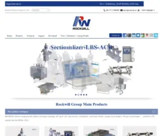 Cnrockwill.com(ROCKWILL Electric Group) Screenshot