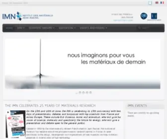 CNRS-IMN.fr(Cnrs) Screenshot