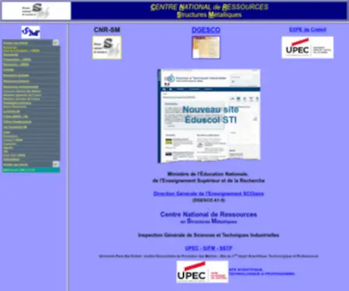 CNRSM.fr(CNR) Screenshot