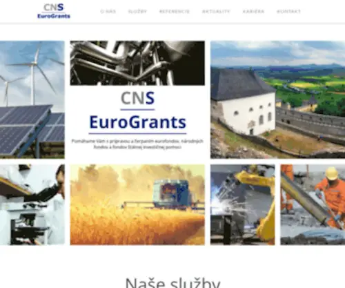 CNS-E.eu(The funding company) Screenshot