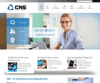 CNS-GMBH.de(CNS GmbH) Screenshot