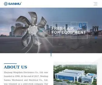 Cnsanmu.com(Zhejiang ming zhen electric&electronic co) Screenshot