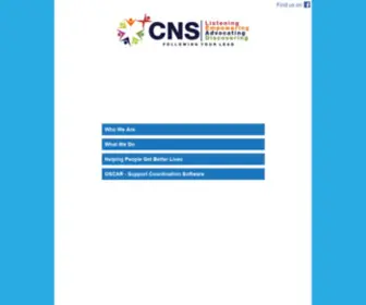 CNSLLC.org(Community Network Services) Screenshot