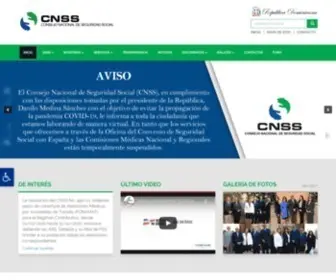 CNSS.gob.do(Consejo Nacional de Seguridad Social) Screenshot