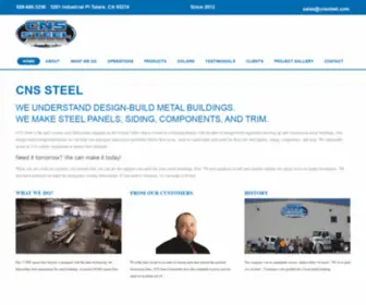 CNSsteel.com(CNSsteel) Screenshot