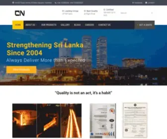 CNsteel.co(CONFAB STEEL) Screenshot