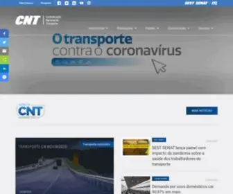 CNT.org.br(Confedera) Screenshot