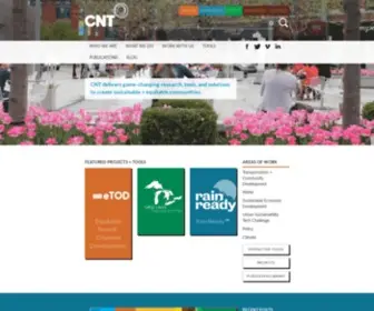 CNT.org(Center for Neighborhood Technology) Screenshot