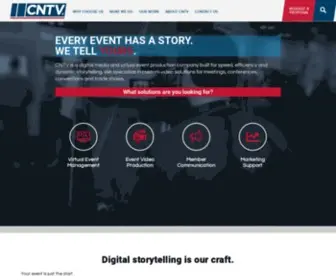 CNTvnow.com(Event Video Production and Virtual Event Management) Screenshot