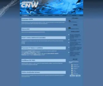 CNW.cz(CNW computer network s.r.o) Screenshot