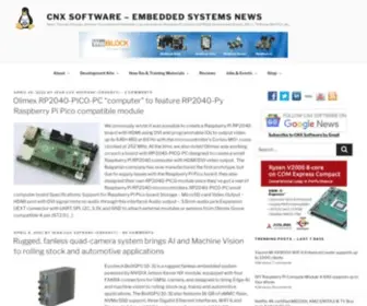 CNX-Software.com(CNX Software) Screenshot