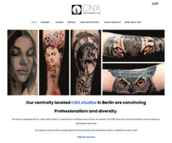 CNxtattoo.com(Studio CNX) Screenshot