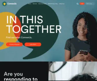 Cnxus.org(Meet ConnexUs) Screenshot