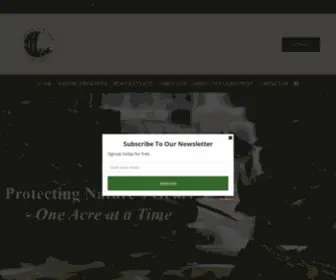 CNylandtrust.org(Protecting Nature's Gems) Screenshot