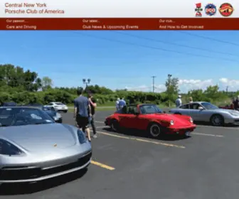 CNYpca.org(Central New York Porsche Club of America) Screenshot
