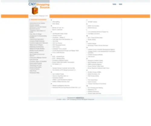 CNYshoppingsource.com(Featured Stores in Central New York at CNY Shopping Source) Screenshot
