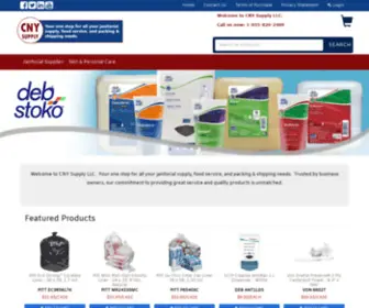 CNysupply.com(CNY Supply your leading provider of janitorial supplies in Central New York) Screenshot