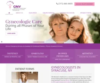 CNywomenshealthcare.com(Cny women’s healthcare) Screenshot