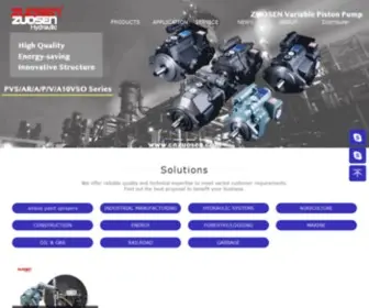 Cnzuosen.com(ZUOSEN HYDRAULIC) Screenshot