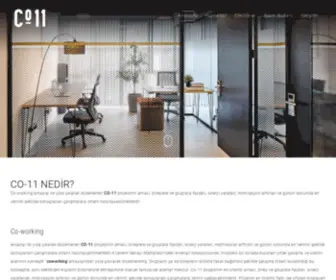CO-11.com(Co-11 sanayi | Birlikte üreterek büyüyenler için yeni nesil ofis anlayışı) Screenshot
