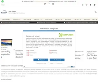 CO-Comp.de(Gebrauchte Notebooks von DELL) Screenshot