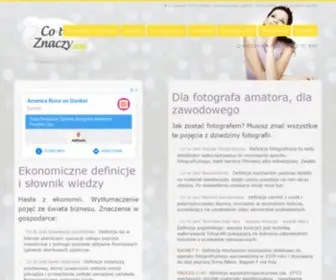 CO-TO-Znaczy.eu(Słownik) Screenshot