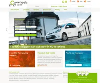 CO-Wheels.org.uk(Co-wheels Car Club) Screenshot