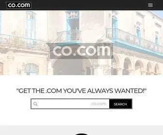 CO.com(Domain Name Registry) Screenshot
