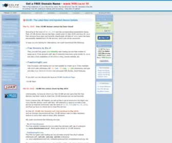 CO.nr(Free Domain Name Registration) Screenshot