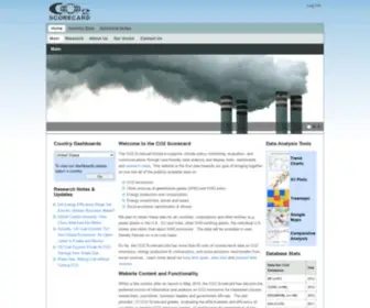 CO2Scorecard.org(CO2 Scorecard) Screenshot