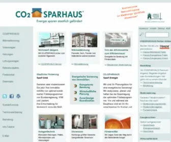 CO2Sparhaus.de(Wärmedämmung) Screenshot