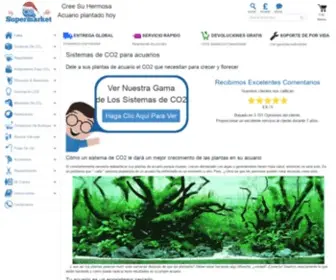 CO2Supermarket.es(Sistemas De Acuario CO2) Screenshot