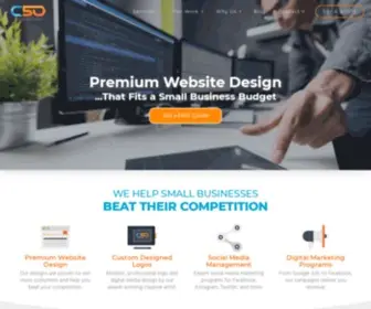 CO50.com(Custom Website Builder for Small Businesses) Screenshot