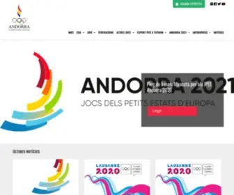 Coa.ad(Comitè Olímpic Andorrà) Screenshot