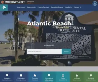 Coab.us(The Atlantic Beach Official Website) Screenshot