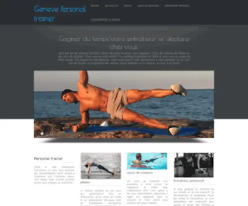 Coach-A-Domicile.ch(Genève Personal Trainer) Screenshot