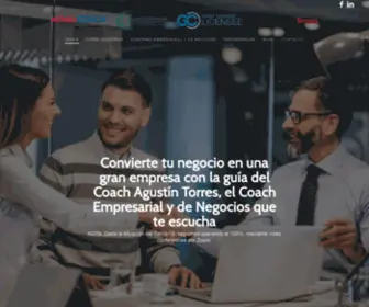 Coachagustintorres.com(Coach empresarial y negocios Monterrey) Screenshot